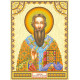 Icon Bead Embroidery Pattern on Art Canvas "St. Basil"
