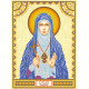 Icon Bead Embroidery Pattern on Art Canvas "St. Elizabeth"