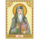 Icon Bead Embroidery Pattern on Art Canvas "St. Denis"