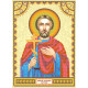 Icon Bead Embroidery Pattern on Art Canvas "St. Eugene"