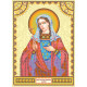 Icon Bead Embroidery Pattern on Art Canvas "St. Lydia"