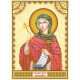 Icon Bead Embroidery Pattern on Art Canvas "St. Margaret"