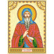 Icon Bead Embroidery Pattern on Art Canvas "St. Gennady"