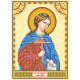 Icon Bead Embroidery Pattern on Art Canvas "St. Christina"