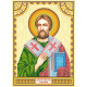Icon Bead Embroidery Pattern on Art Canvas "St. Timothy"