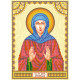 Icon Bead Embroidery Pattern on Art Canvas "St Cyrus"