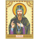 Icon Bead Embroidery Pattern on Art Canvas "St. Zacharias"