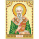 Icon Bead Embroidery Pattern on Art Canvas "St. Ruslan"