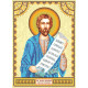 Icon Bead Embroidery Pattern on Art Canvas "St. Symeon"