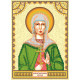 Icon Bead Embroidery Pattern on Art Canvas "St. Ariadne"