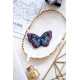 Christmas Ornament Bead Embroidery Kit "Butterfly"