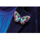 Christmas Ornament Bead Embroidery Kit "Butterfly"