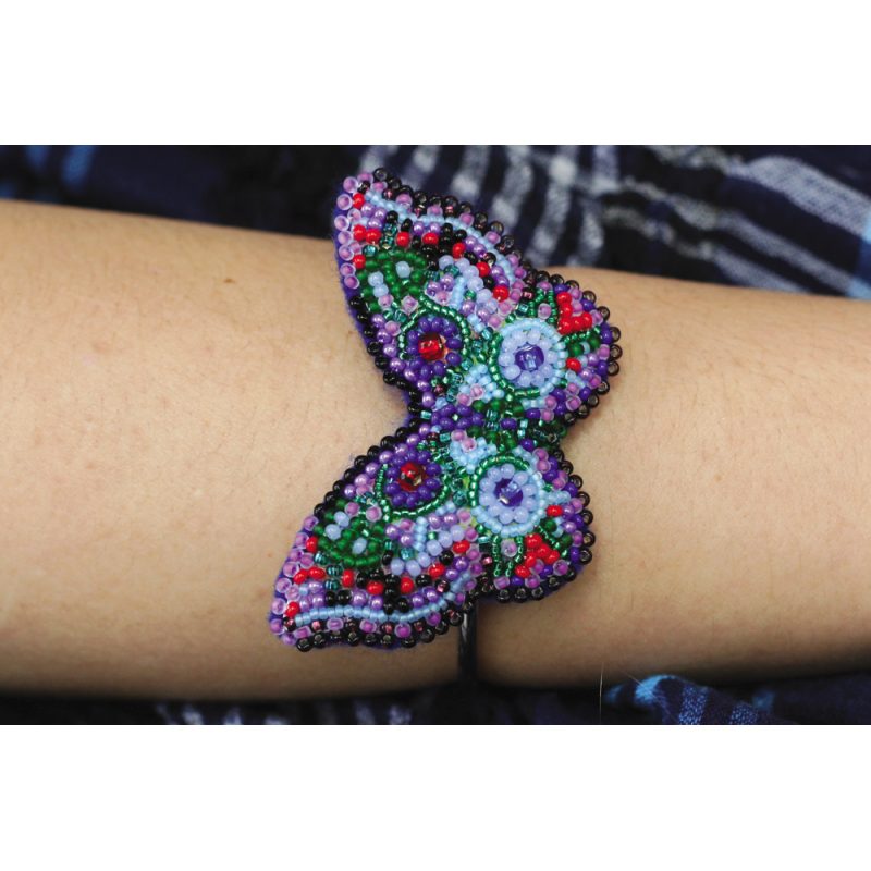Christmas Ornament Bead Embroidery Kit "Butterfly"