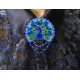 Christmas Ornament Bead Embroidery Kit "Peacock"