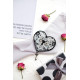 Christmas Ornament Bead Embroidery Kit "The key to the heart-2"