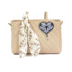 Christmas Ornament Bead Embroidery Kit "The key to the heart-2"