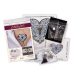 Christmas Ornament Bead Embroidery Kit "The key to the heart-2"
