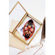 Christmas Ornament Bead Embroidery Kit "Playful curls"