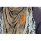 Christmas Ornament Bead Embroidery Kit "Oak leaflet"
