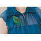 Christmas Ornament Bead Embroidery Kit "Little guest"