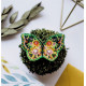 Christmas Ornament Bead Embroidery Kit "Summer mood"