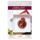 Christmas Ornament Bead Embroidery Kit "Garnet"