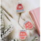 Christmas Ornament Bead Embroidery Kit "Frost"
