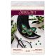 Christmas Ornament Bead Embroidery Kit "Emerald august"