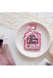 Christmas Ornament Bead Embroidery Kit "Miss Dior"