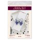 Christmas Ornament Bead Embroidery Kit "Bow"