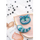 Christmas Ornament Bead Embroidery Kit "Cheshire Cat"