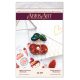 Christmas Ornament Bead Embroidery Kit "Cherries"