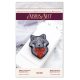 Christmas Ornament Bead Embroidery Kit "Little raccoon"