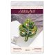 Christmas Ornament Bead Embroidery Kit "Monster leaf"