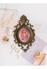 Christmas Ornament Bead Embroidery Kit "Letter "O""