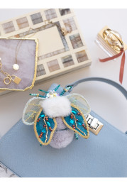 Christmas Ornament Bead Embroidery Kit "Plush fairy tale"