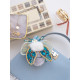 Christmas Ornament Bead Embroidery Kit "Plush fairy tale"