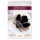 Christmas Ornament Bead Embroidery Kit "Velvet story"