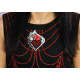 Christmas Ornament Bead Embroidery Kit "Secrets of the heart"
