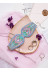 Bead Embroidery Kit on Art Canvas "Bracelet “Morning tenderness”"