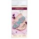 Bead Embroidery Kit on Art Canvas "Bracelet “Morning tenderness”"