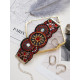 Bead Embroidery Kit on Art Canvas "Bracelet “Arabesque - 2”"