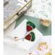 Christmas Ornament Bead Embroidery Kit "Watermelon slice"