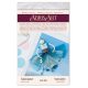 Christmas Ornament Bead Embroidery Kit "Pendant doll – Tender turquoise"