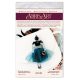 Christmas Ornament Bead Embroidery Kit "Pendant doll – Airy topaz"
