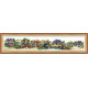 Cross Stitch Kit "Fairytale town"