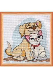 Cross Stitch Kit "Friends"