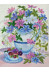Cross Stitch Kit "Clematis in jug"