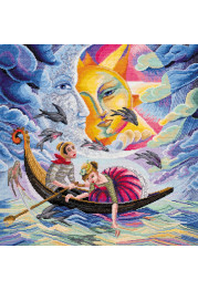 Cross Stitch Kit "Love song"