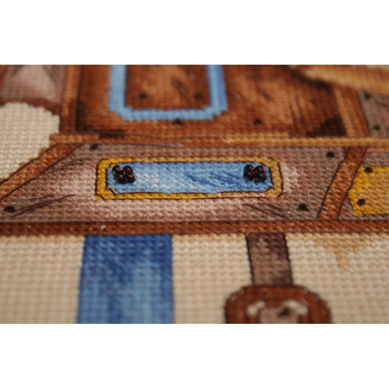Cross Stitch Kit "Cuckoo clock"